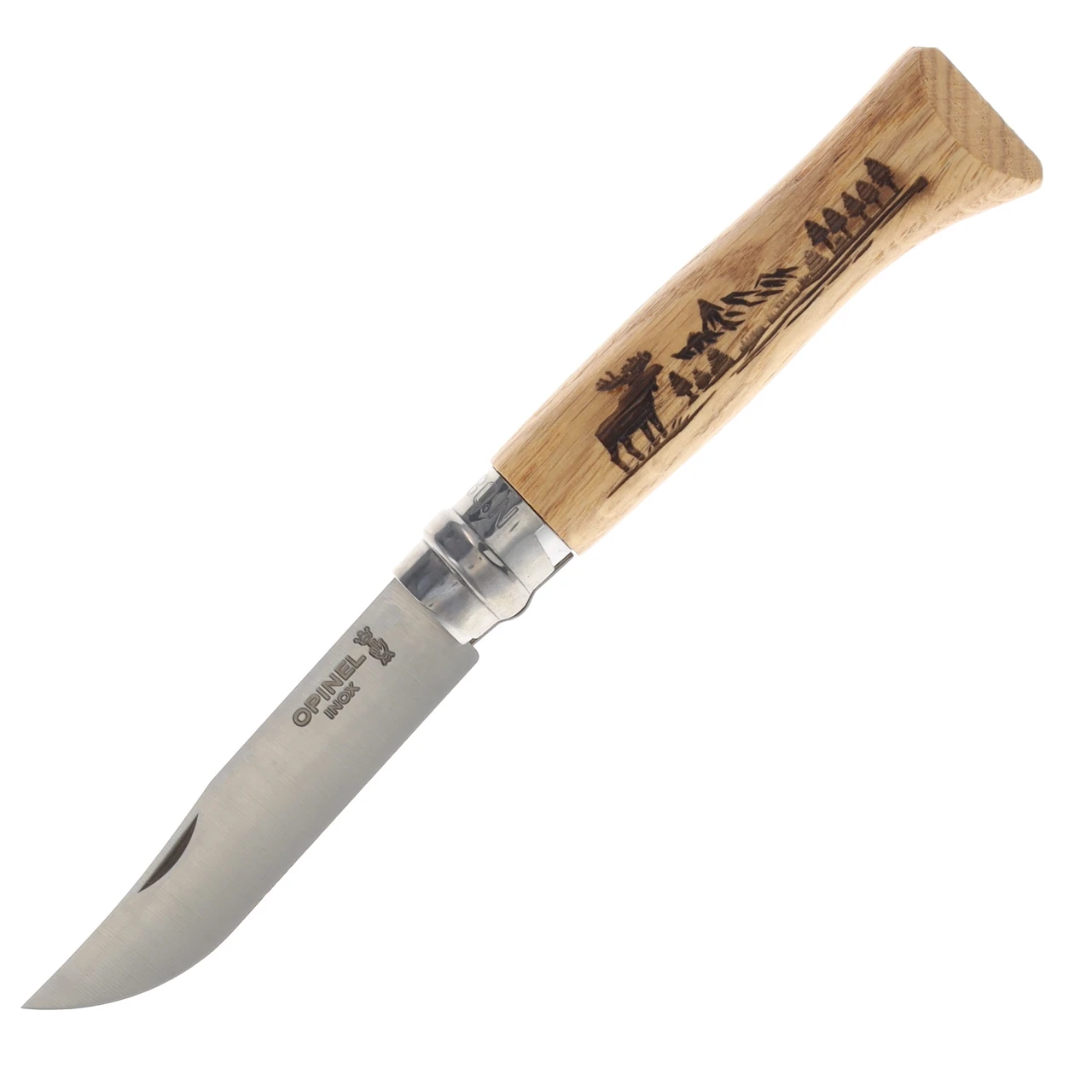 Opinel NO.8 Wild Life Moose OP002627