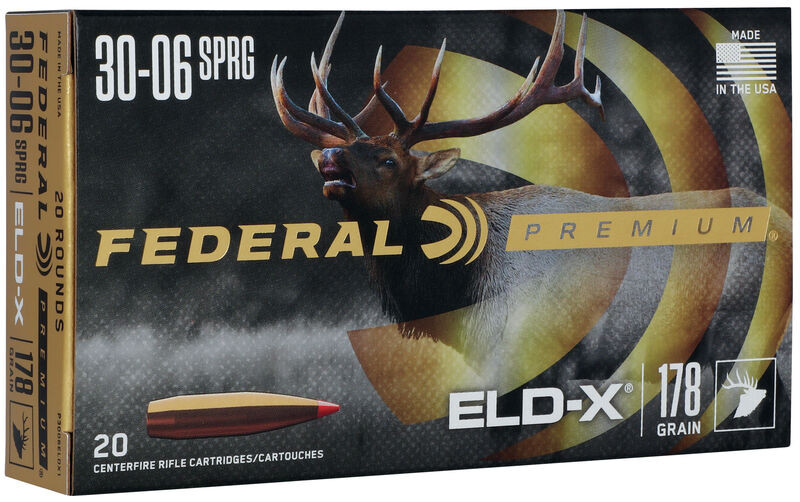 Federal Premium .30-06 Springfield 178gr ELD-X Polymer Tip 20 Rds