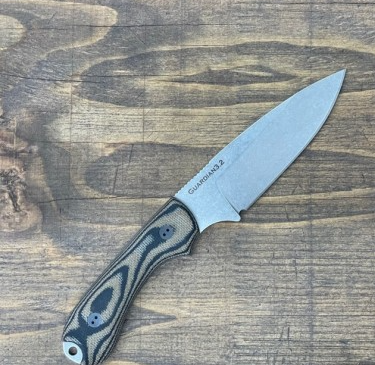 Bradford 3D Guardian 3.2 Camo 3.5in Plain Stonewash Drop Point