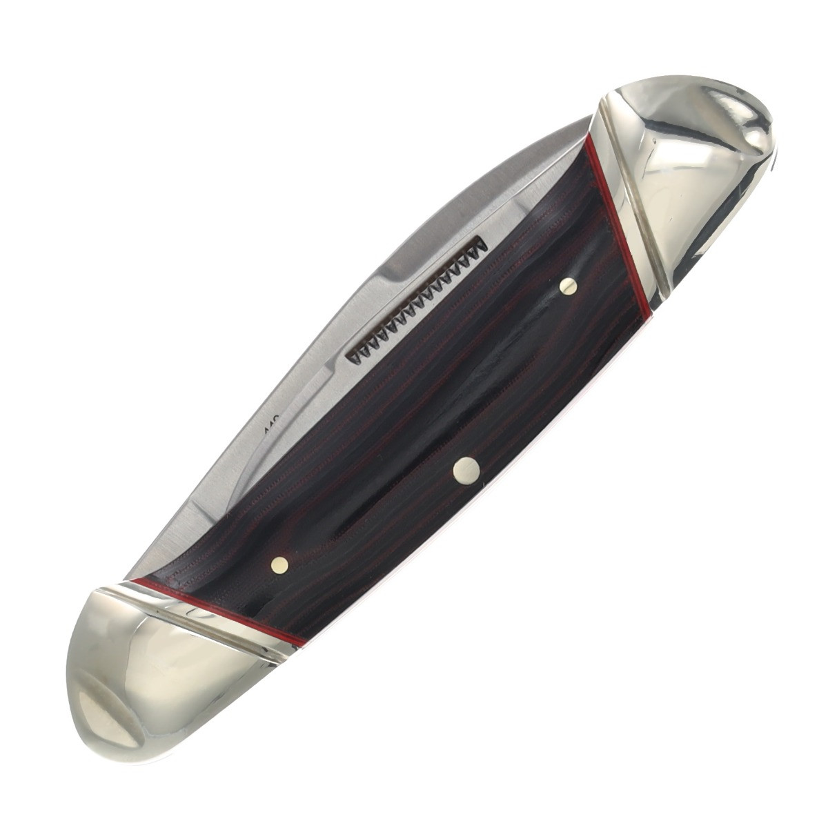 Rough Ryder Red Fox Canoe Folding Knife RR2297RF - Smoky Mountain