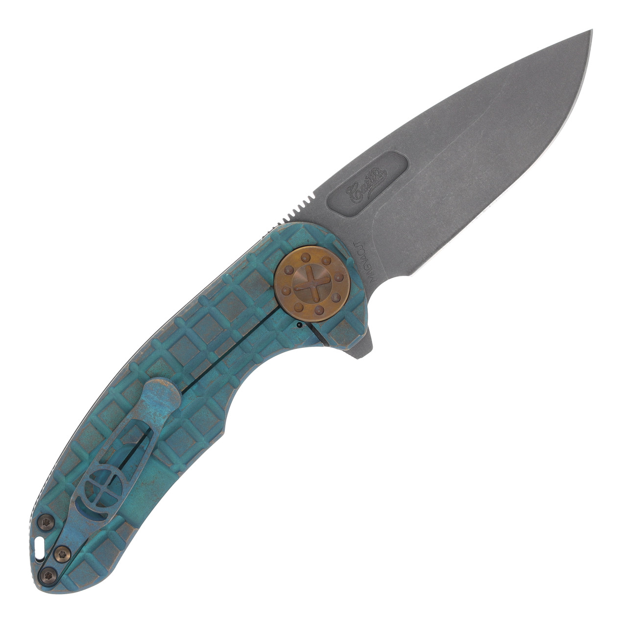 Curtiss Custom Knives F3 Medium Framelock Flipper Folding Knife
