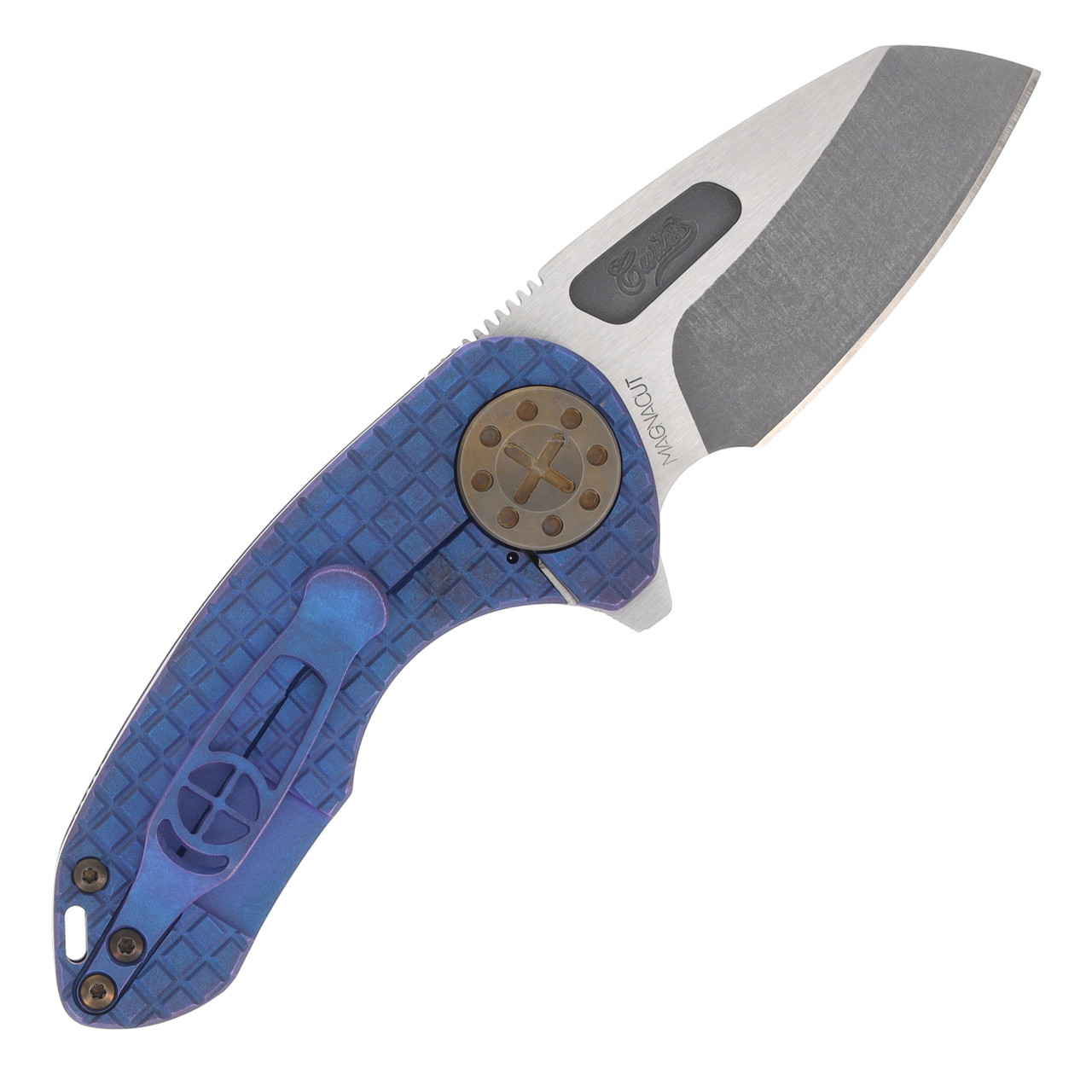 Curtiss Custom Knives F3 Compact Framelock Flipper Folding Knife