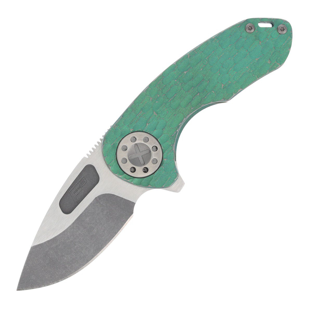 Curtiss Custom Knives F3 Compact Framelock Folding Knife (Magnacut