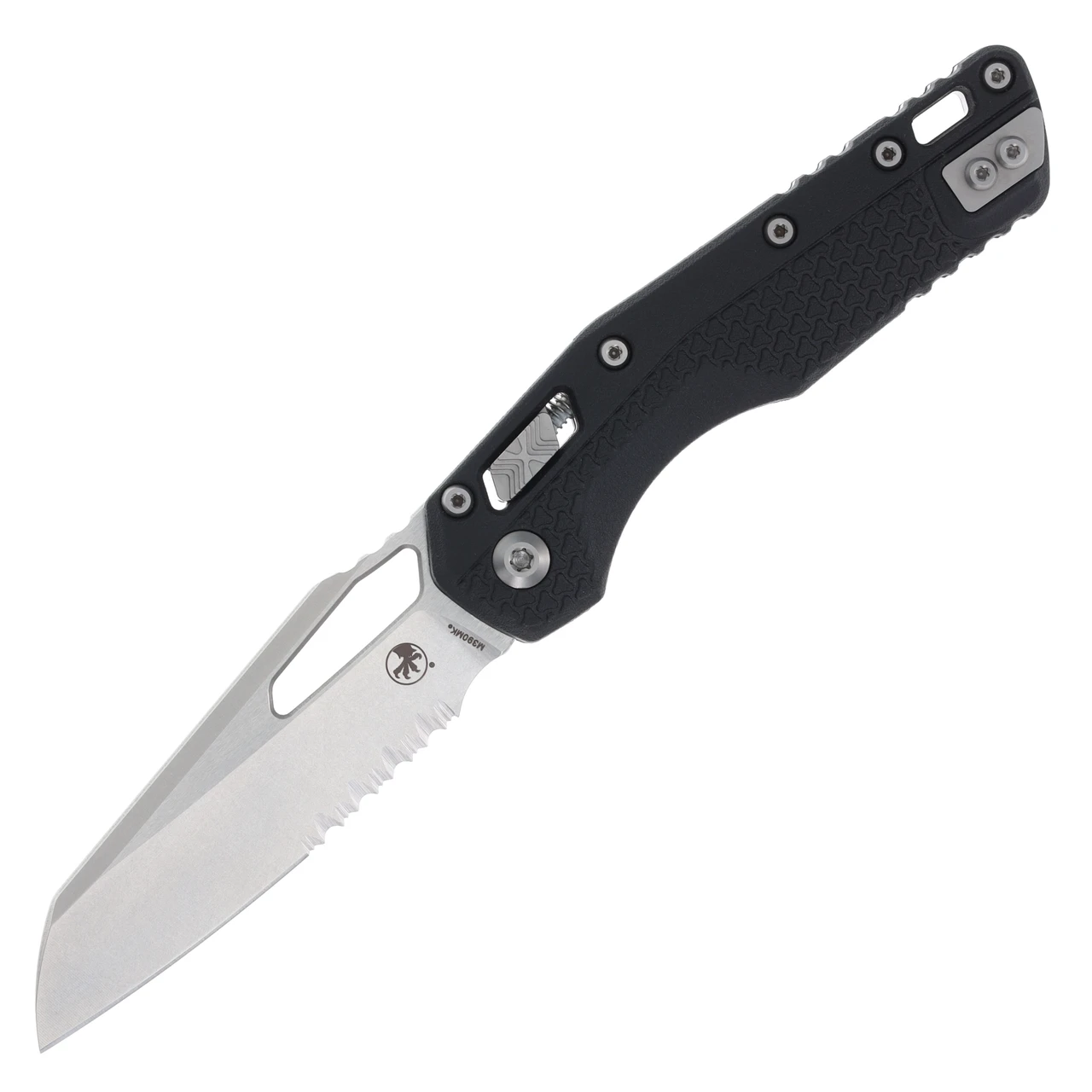 Microtech MSI RAM LOK Folding Knife 3.75in Plain Edge Polymer Stonewash