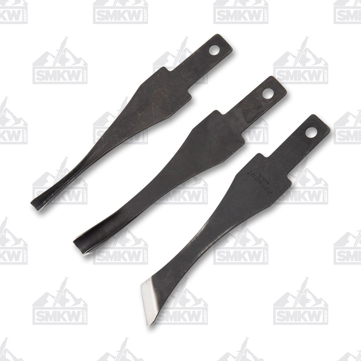 Flexcut Beginner 3 Blade Craft Carver Set (Ash, Carbon Steel)