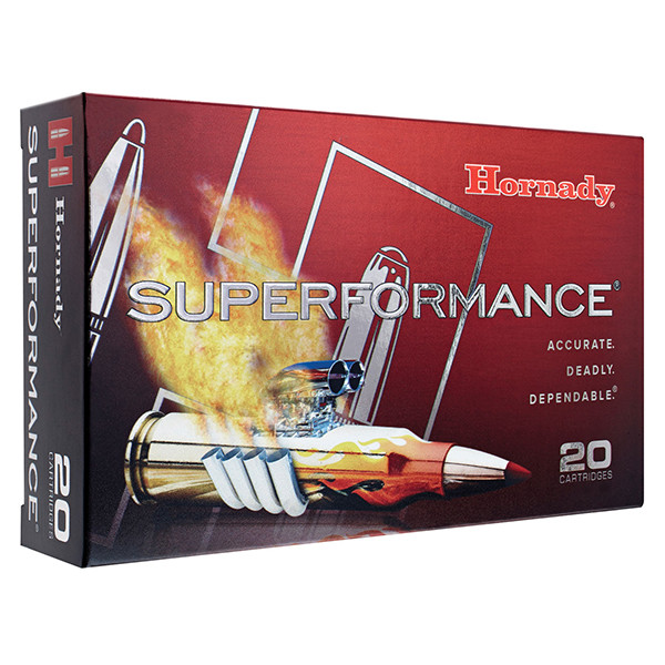 Hornady Superformance 30-06 Springfield Ammo 150 Grain Brass Centerfire 20 Rounds SST PTBT