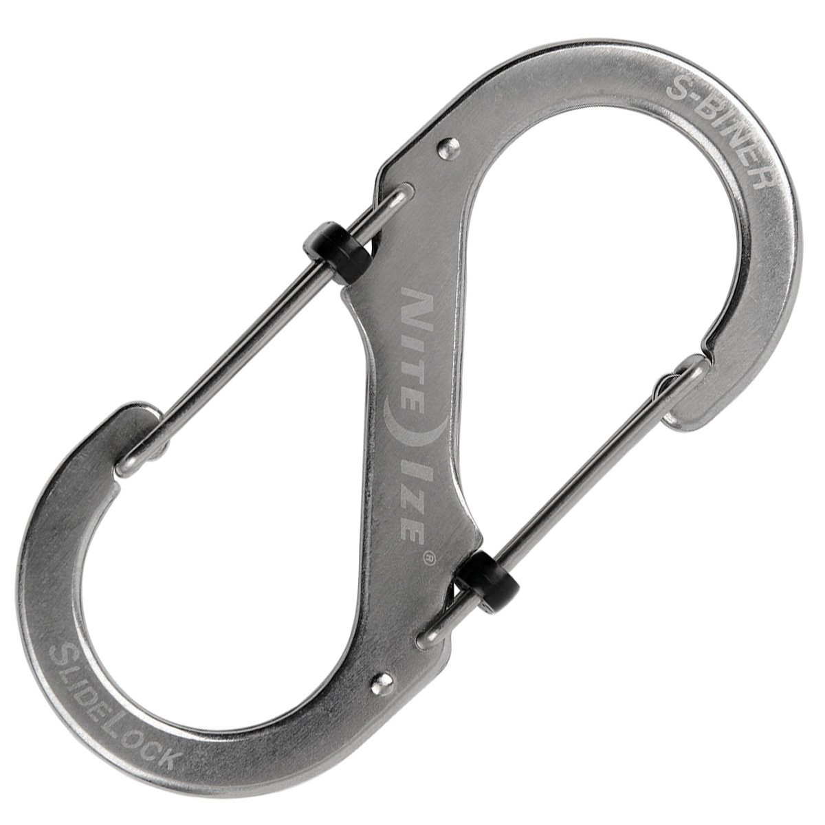 Nite Ize S-Biner Sidelock Silver NI02672