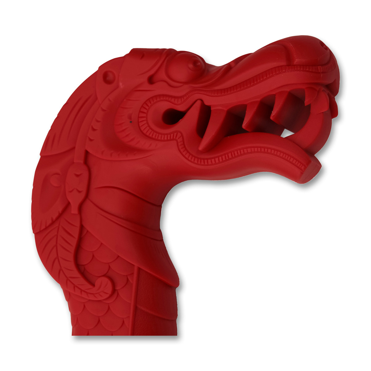 極上獅子の杖　約90㎝970g 東Y8-0706☆2F Cold Steel Lucky Dragon Walking Stick - Red Polypropylene - 39in
