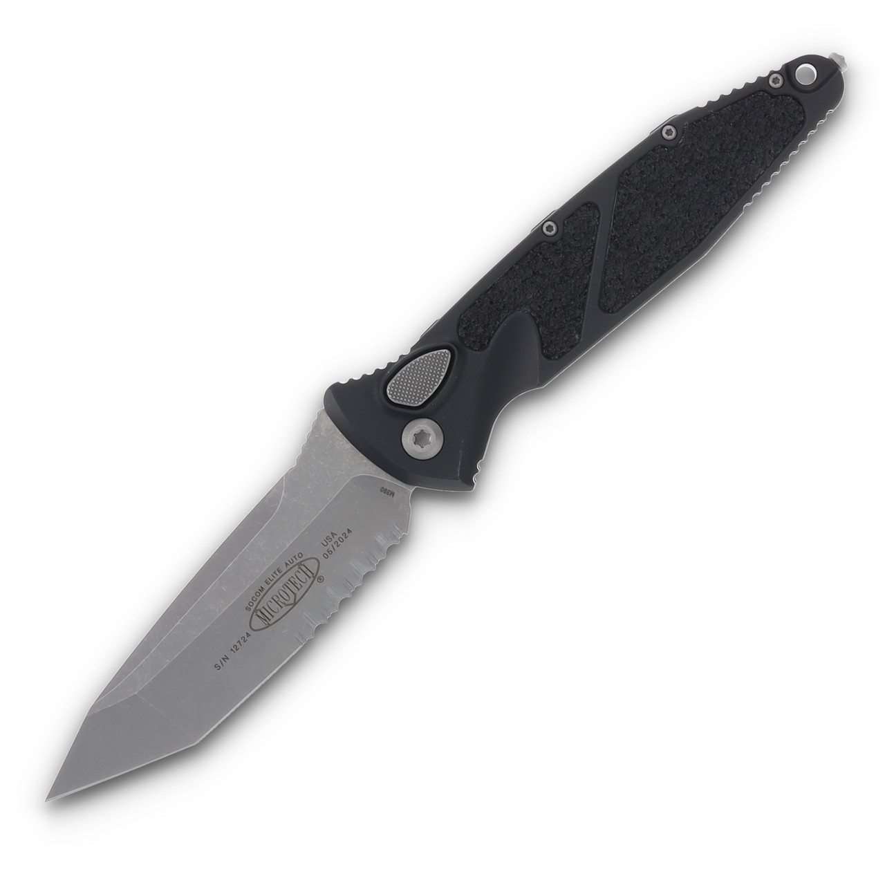Microtech Socom Elite Auto T/E Apocalyptic Partially Serrated