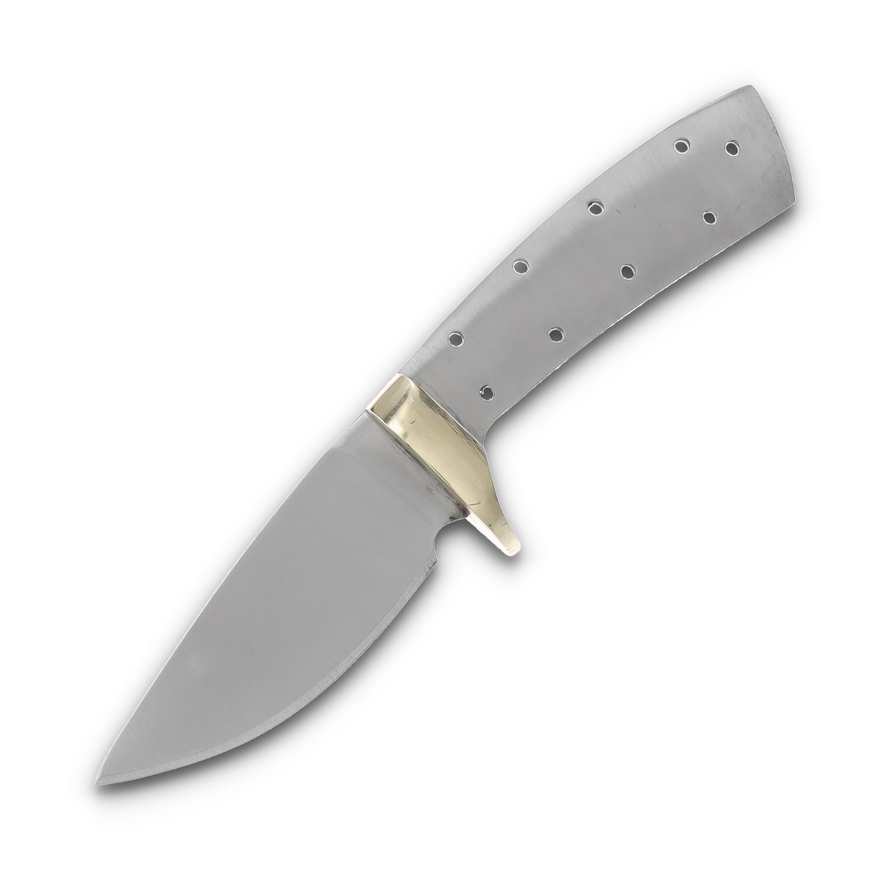 Stainless Hunter Knife Blank Full Tang 3.25in Drop Point 