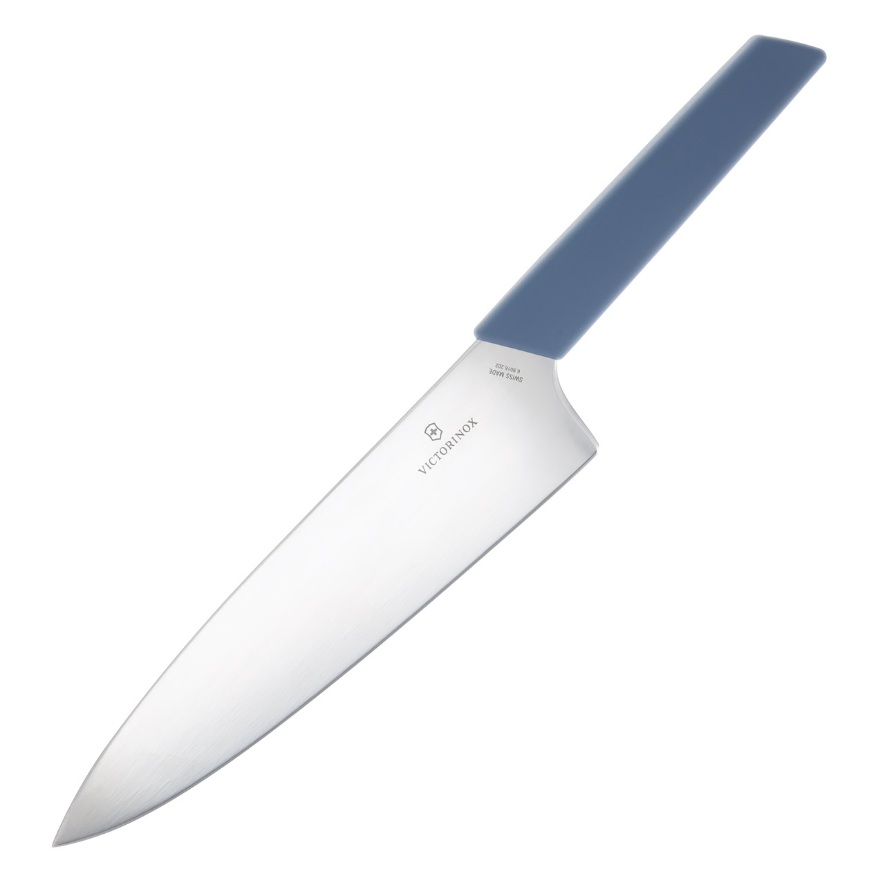 Victorinox Extra Wide Carving Knife Blue 8in Plain Edge Carving Blade 1