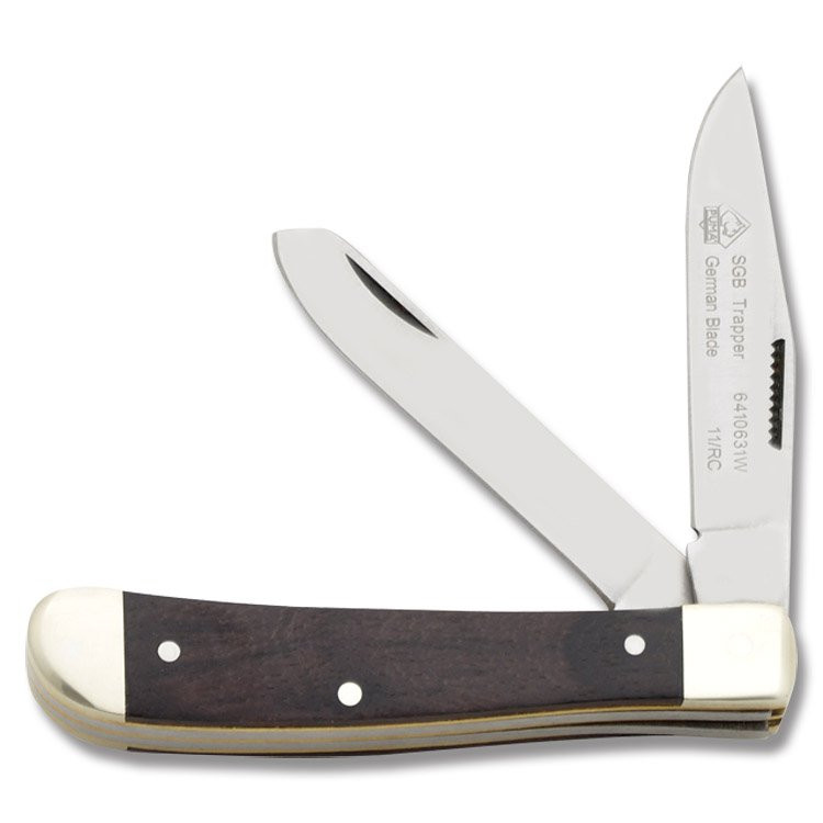 Puma SGB 2.8in Trapper Pocketknife Jacaranda Wood | Smoky Mountain