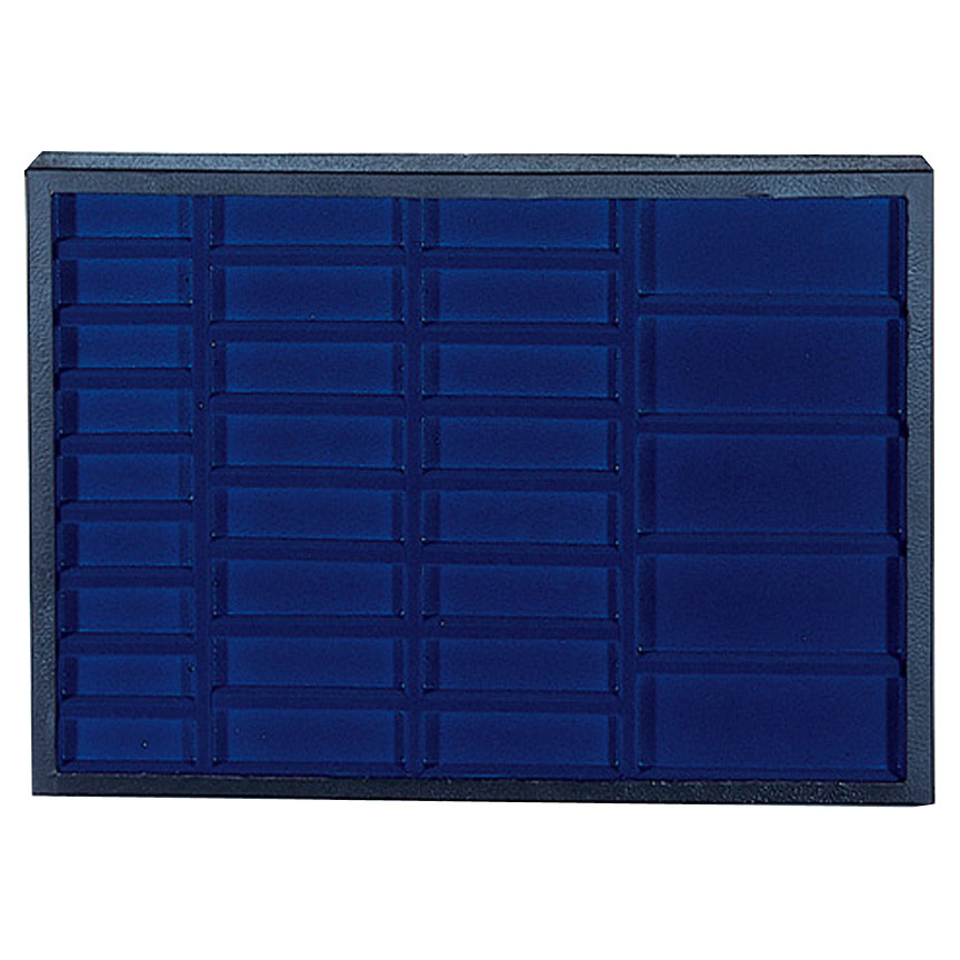 Ruddles Mills Hardboard Display with Blue Insert 20.25 x 14.25 x 2 In DS14B
