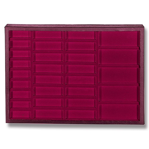 Hardboard Display with Red Insert 20-1/4" x 14-1/4" x 2" DS14R