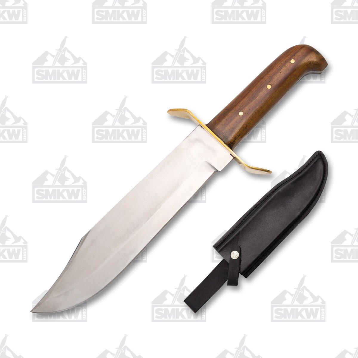 みわ　BP Bowie Knife Wood Handle PM202858CS - Smoky Mountain Knife Works
