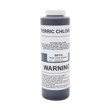 Jantz Supply Ferric Chloride Etching Solution 16oz JZBS110