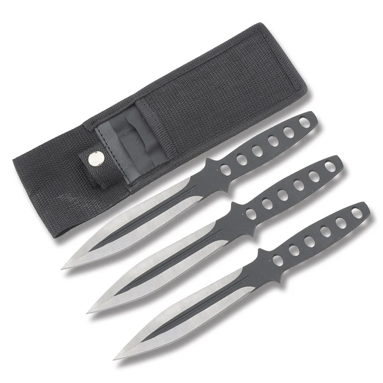 Black Streak Triple Throwing Knife Set 2109533