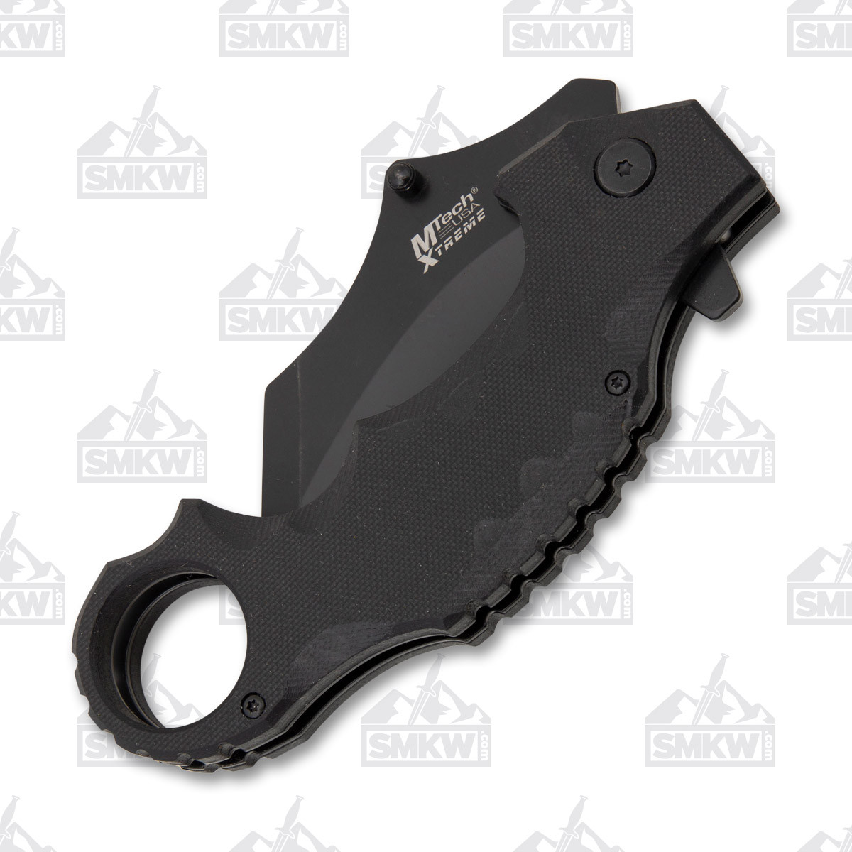 MTech Xtreme Assisted Folding Knife Karambit 2.5in Hawkbill Black