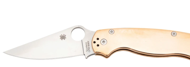 Spyderco Para Military 2 Bronze SMKW Custom SPC81GP2BZ