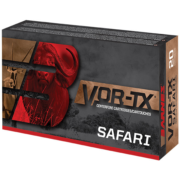 Barnes Vor-TX Safari .416 Remington Magnum Rifle Ammunition 20 Rounds Brass Centerfire 400 Grain Barnes TSX FB