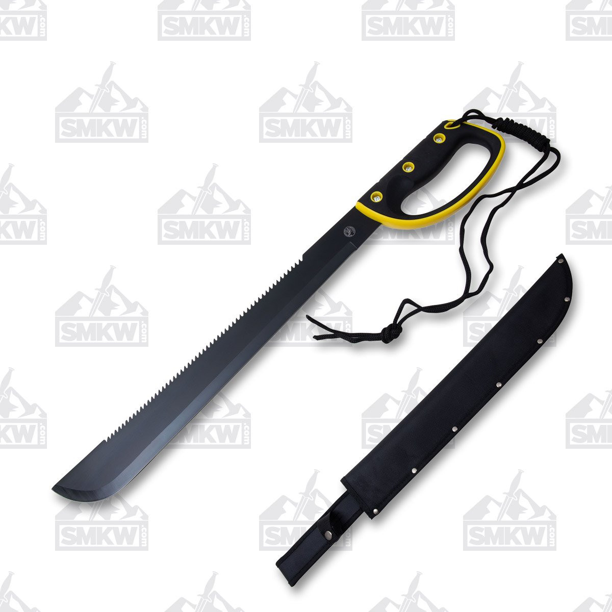 Frost Whitetail Black & Yellow Machete FRWT100B