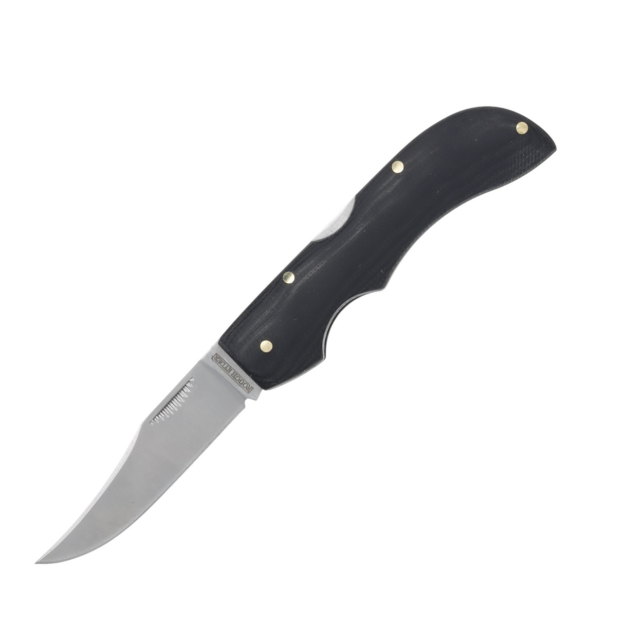 Rough Ryder RR2646 Black G-10 Lockback 3.5in Closed RR2646 - Smoky