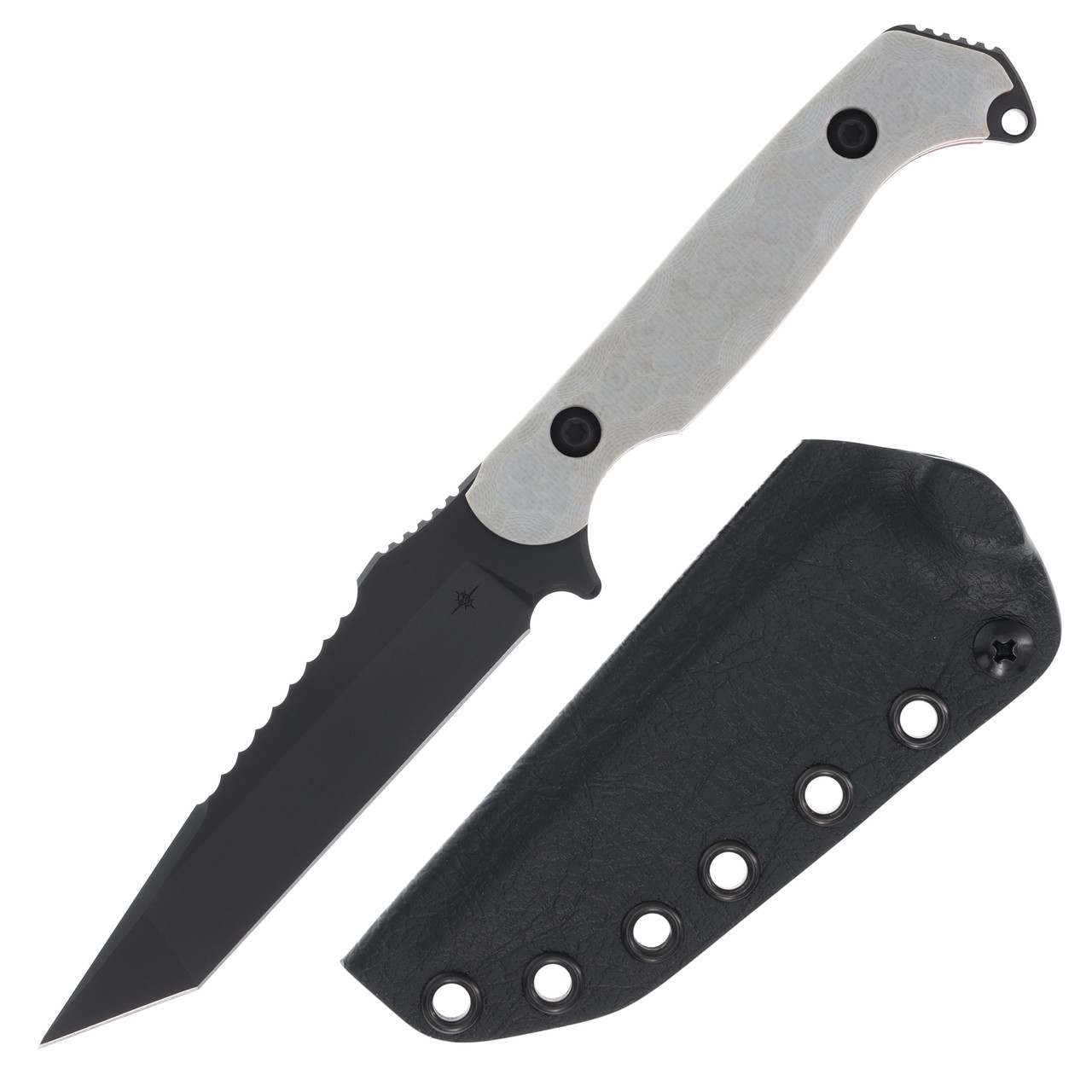 Toor Knives Darter 4.25in Black S35VN Tanto Disruptive Grey DARTERTDG