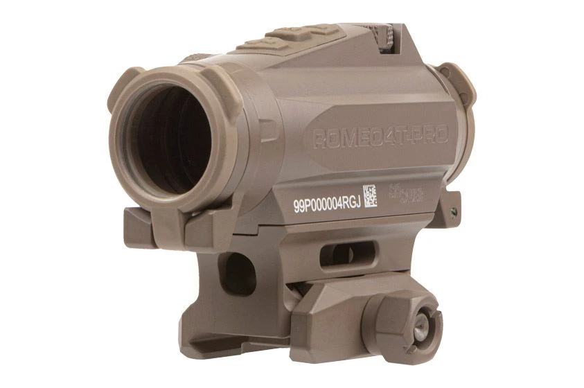 Sig Sauer ROMEO4T-PRO 1x20mm Quad Circle Dot Sight - FDE