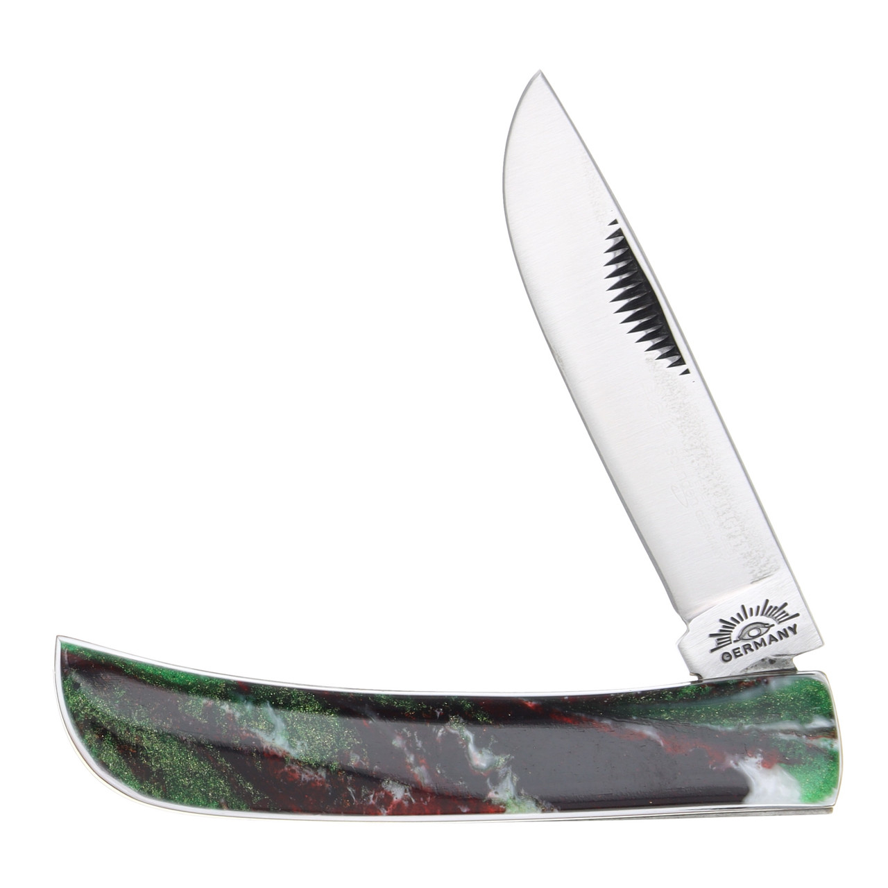 Eye Brand Clodbuster Junior Folding Knife (Christmas Mica Pearl