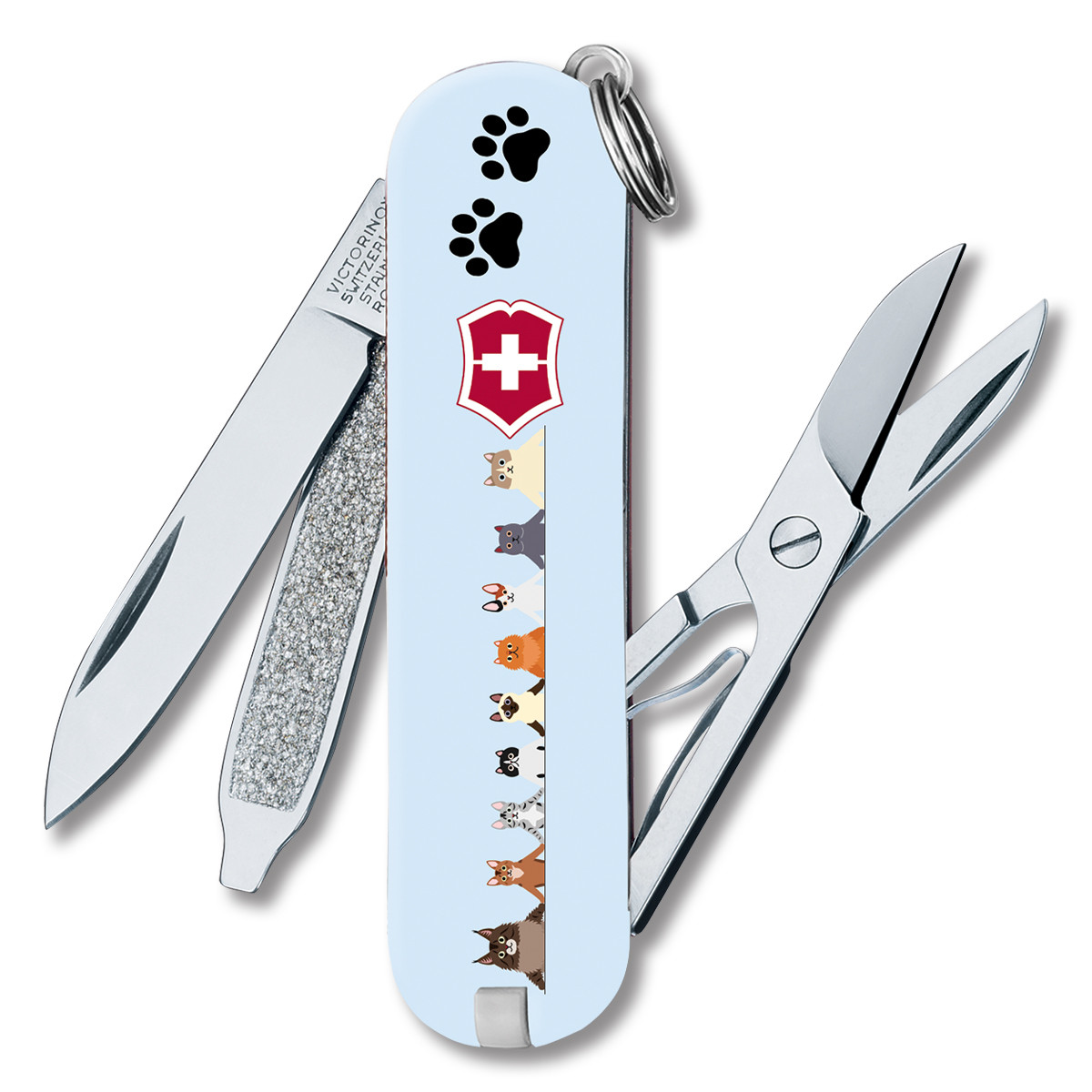 Victorinox Swiss Army Knife Classic SD Cats SMKW Special Design