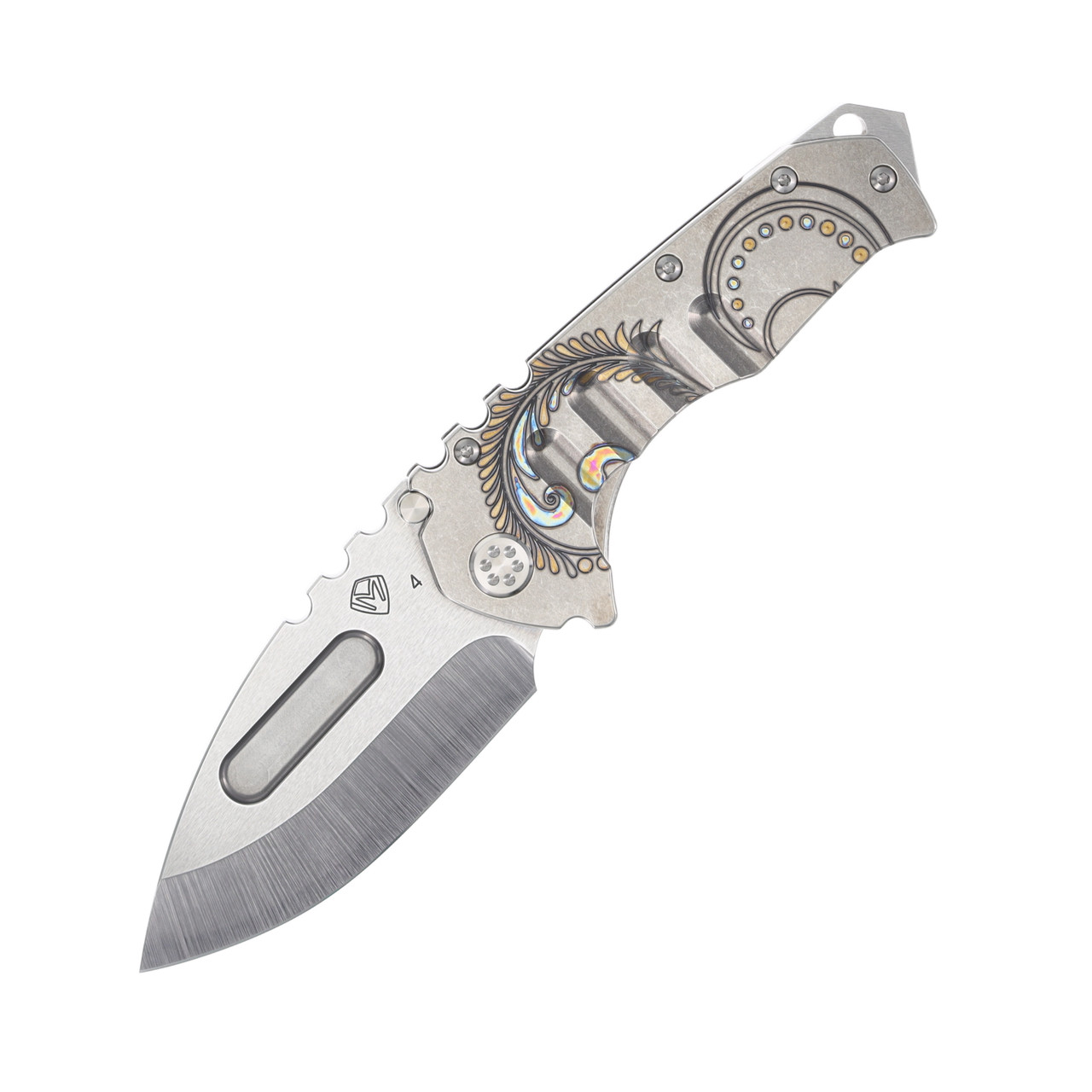 Medford Praetorian T Framelock Folding Knife (Tumbled Drop Point