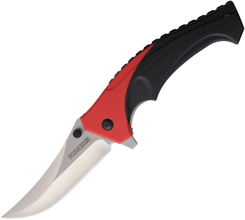 Rough Ryder Folder Red & Black G10 Handles RR2638 - Smoky Mountain