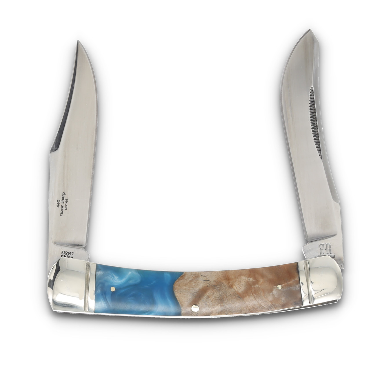 Rough Rider Large Moose Folding Knife Pandora Swirl