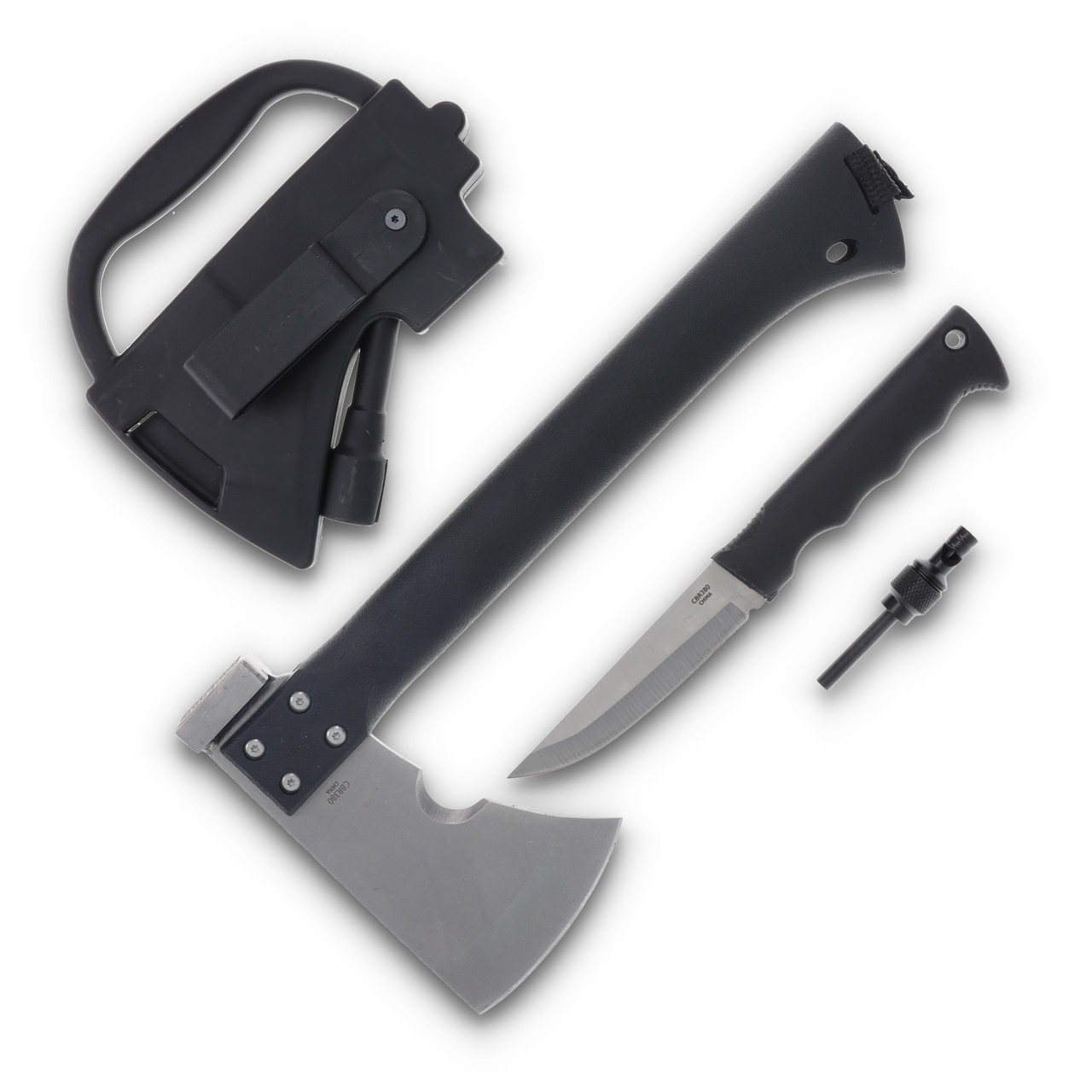 Combat Ready Survival Combo Fixed Blades CBR380 CBR380 - Smoky