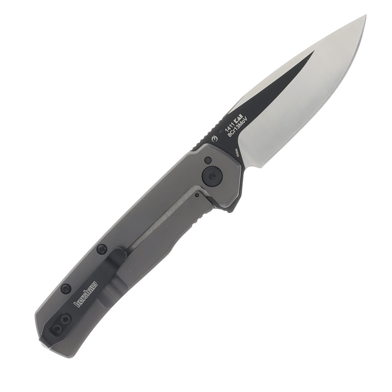 Kershaw Scour Framelock A/O Stainless Steel Folding 8Cr13MoV Pocket