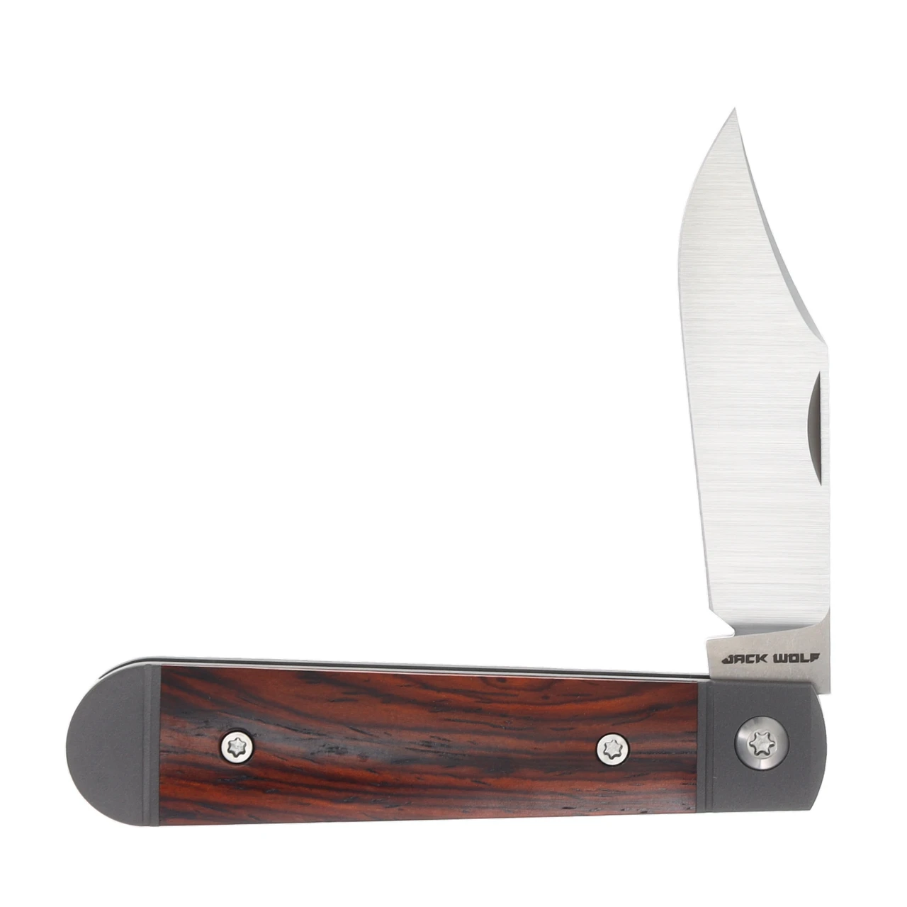 Jack Wolf Knives Little Bro Jack Folding Knife Rosewood 1