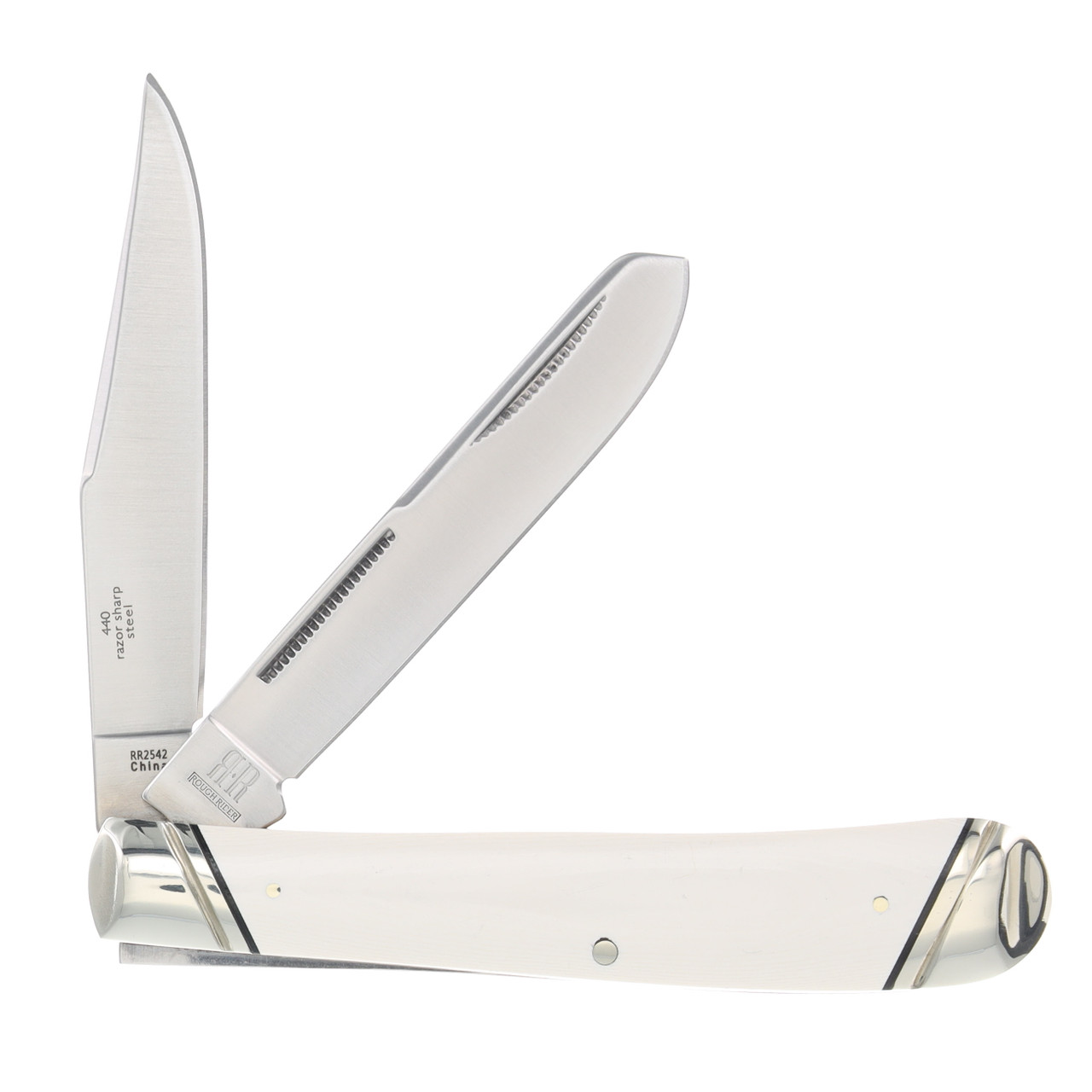 Rough Ryder Artic Fox Trapper Folding Knife RR2542 - Smoky