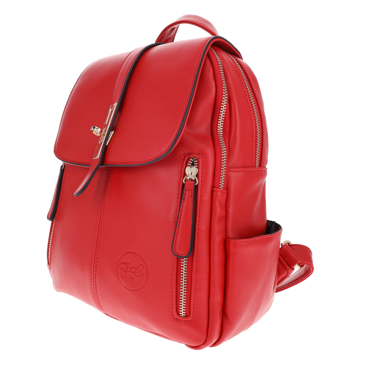 Fabigun Concealed Carry Backpack 1951 Red Leather FAB1951RED