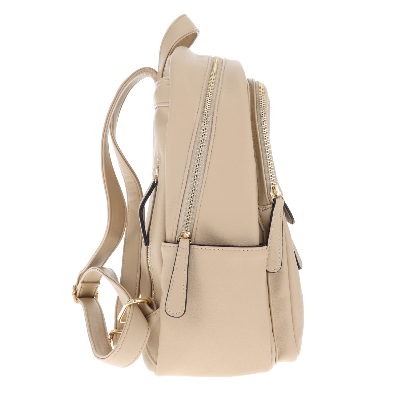 Buy Lavie Women's Aries Mini Stylish Backpack For Girls | Beige Ladies Purse  Handbag Online at Lowest Price Ever in India | Check Reviews & Ratings -  Shop The World