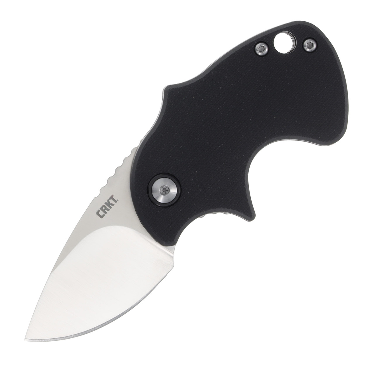 CRKT Orca Folding Knife 1.79 Inch Plain Satin Drop Point