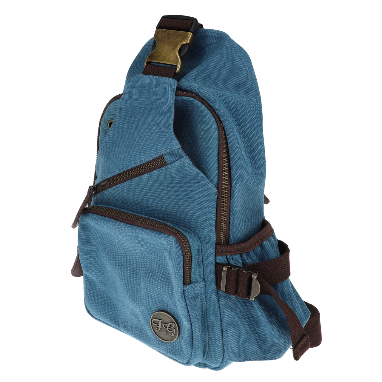 Fabigun Concealed Carry Sling Bag Lake Blue
