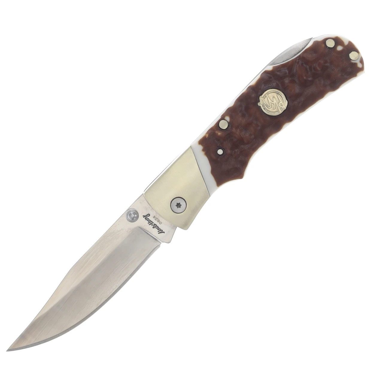 Uncle Henry Next Gen Series 7UH Staglon 3in Plain Polished Clip Point 1209470