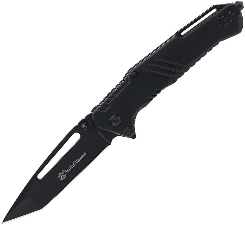 Smith and Wesson Extreme Ops Tanto with Glass Breaker Tactical Knife