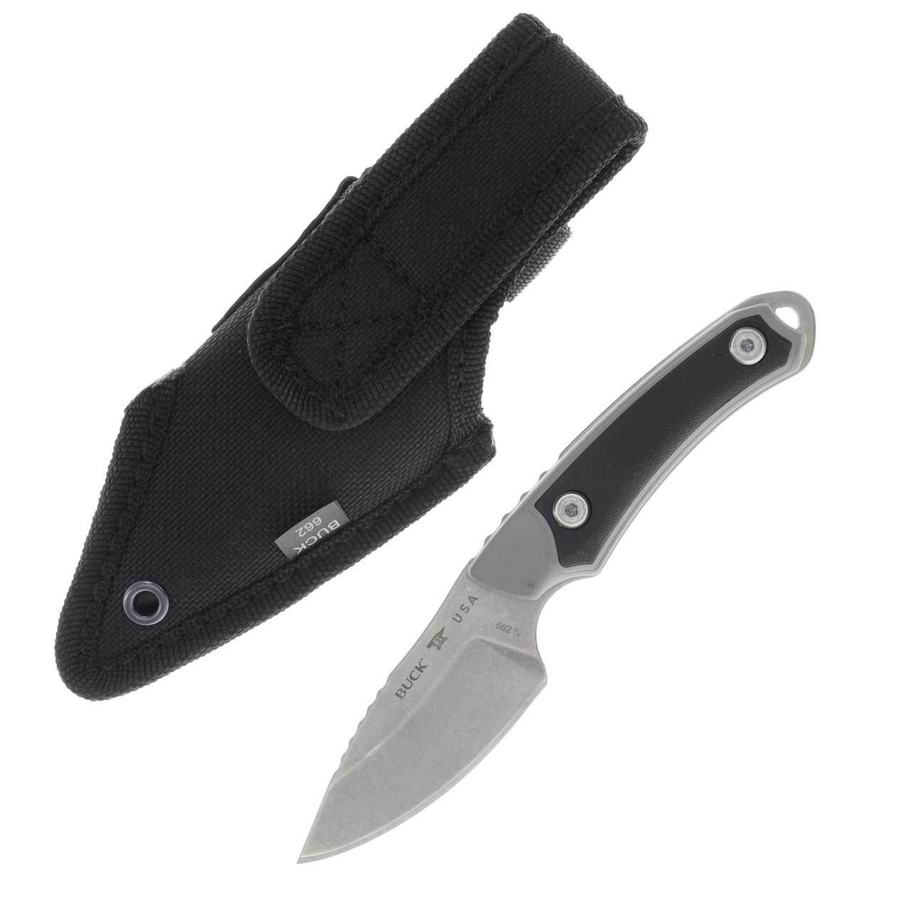 Buck 662 Alpha Scout Fixed Blade Gray BU13730