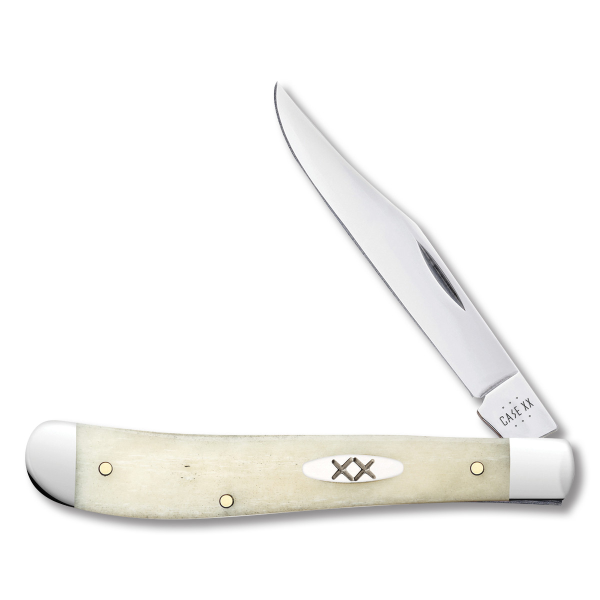 Case XX Natural Smooth Bone Slimline Trapper