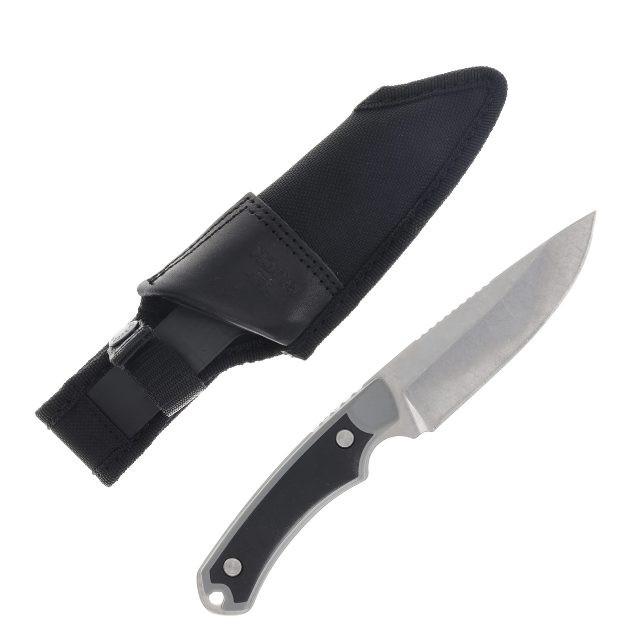 Buck 663 Alpha Guide Hunting Knife Select Gray 4.37in Plain