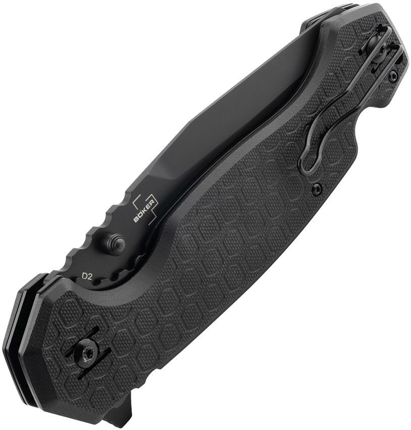 Boker Plus Professional Tactical Folding Knife 4.65in Partially Serrated BK01DG006