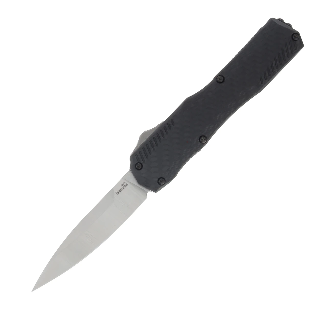 Kershaw Livewire OTF Auto 3.35in Stonewash MagnaCut Aluminum/Carbon Fiber AUKS9000CF