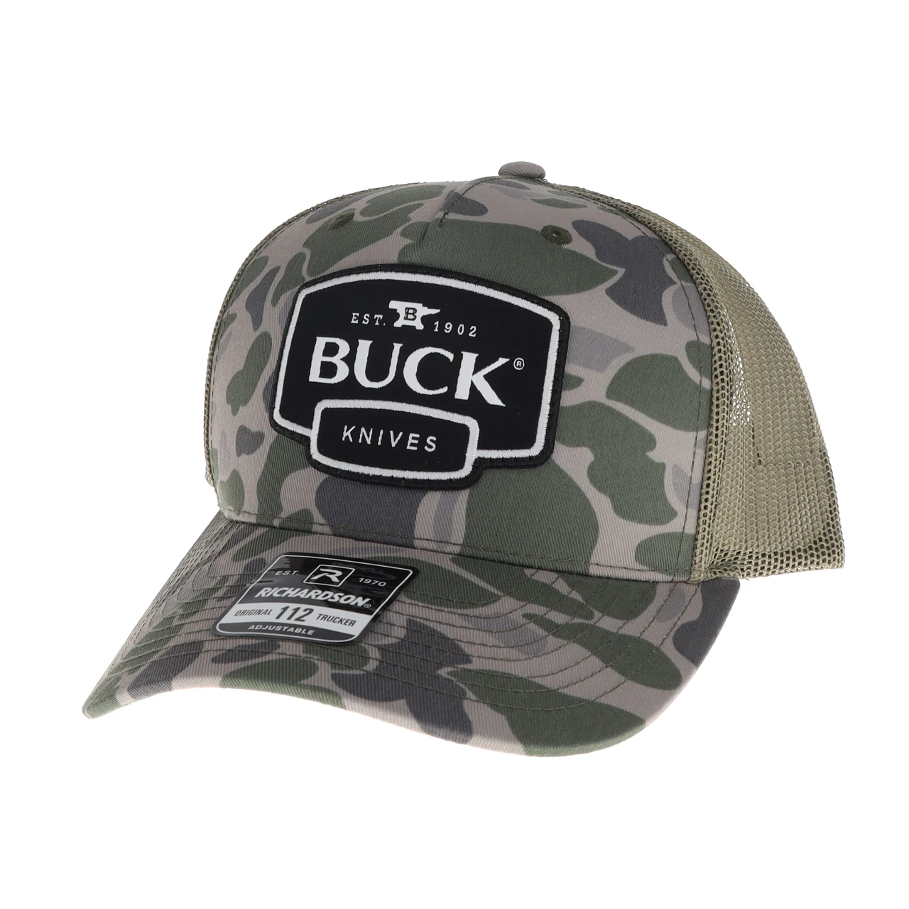 Buck Knives Marsh Duck Camo Hat Mens