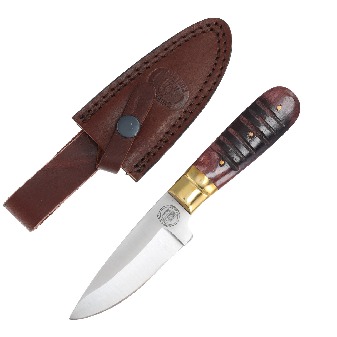 Chipaway Cutlery Classic Skinning Knife Brown Bone FRCW9151